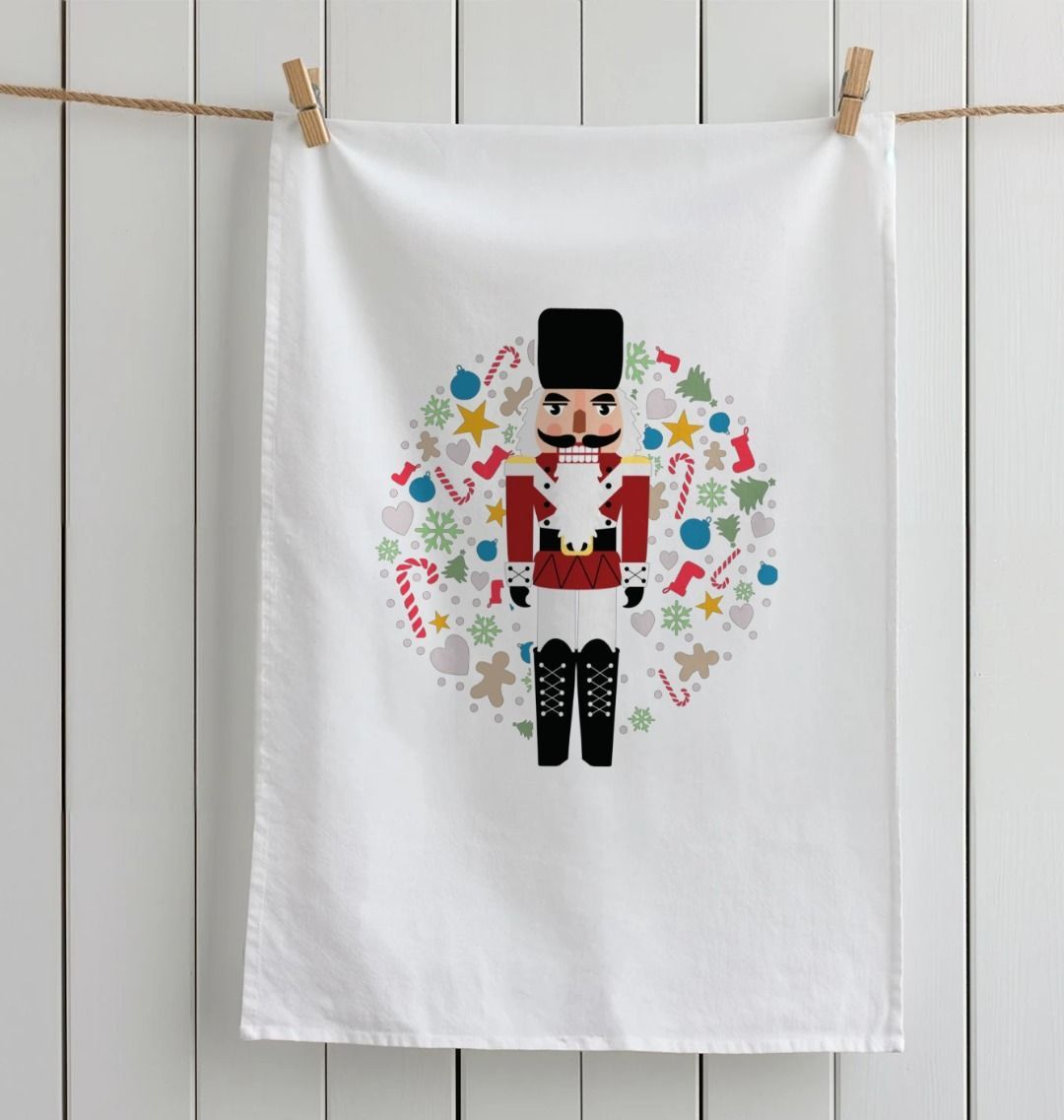 Christmas Printed Tea Towels