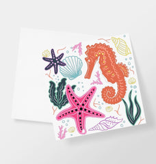 Marine Life Greetings Card