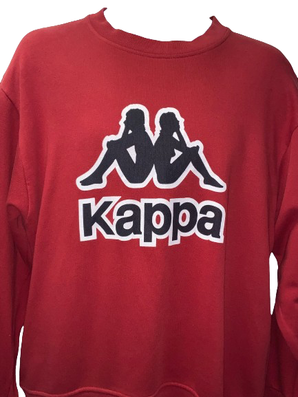 80s Kappa Vintage Sweatshirt Red