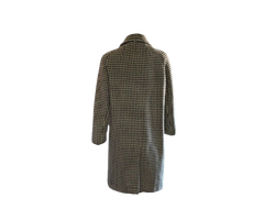 Vintage 60s Mod Houndstooth Jaeger Wool Coat