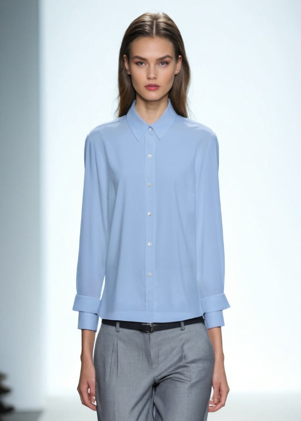 Women's Baby Blue Shirt