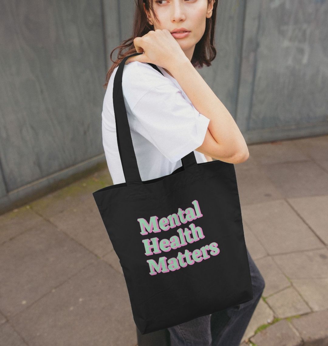 Mental Health Matters Organic Cotton Tote Bag