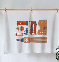 London Organic Cotton Tea Towel