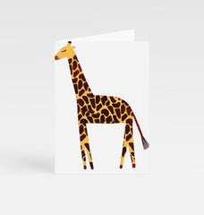 Giraffe Greetings Card