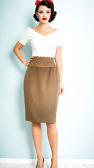 Vintage Rockabilly Skirt Wool