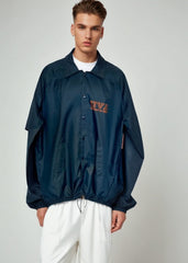 Vintage Collegiate UVA College Windbreaker Jacket