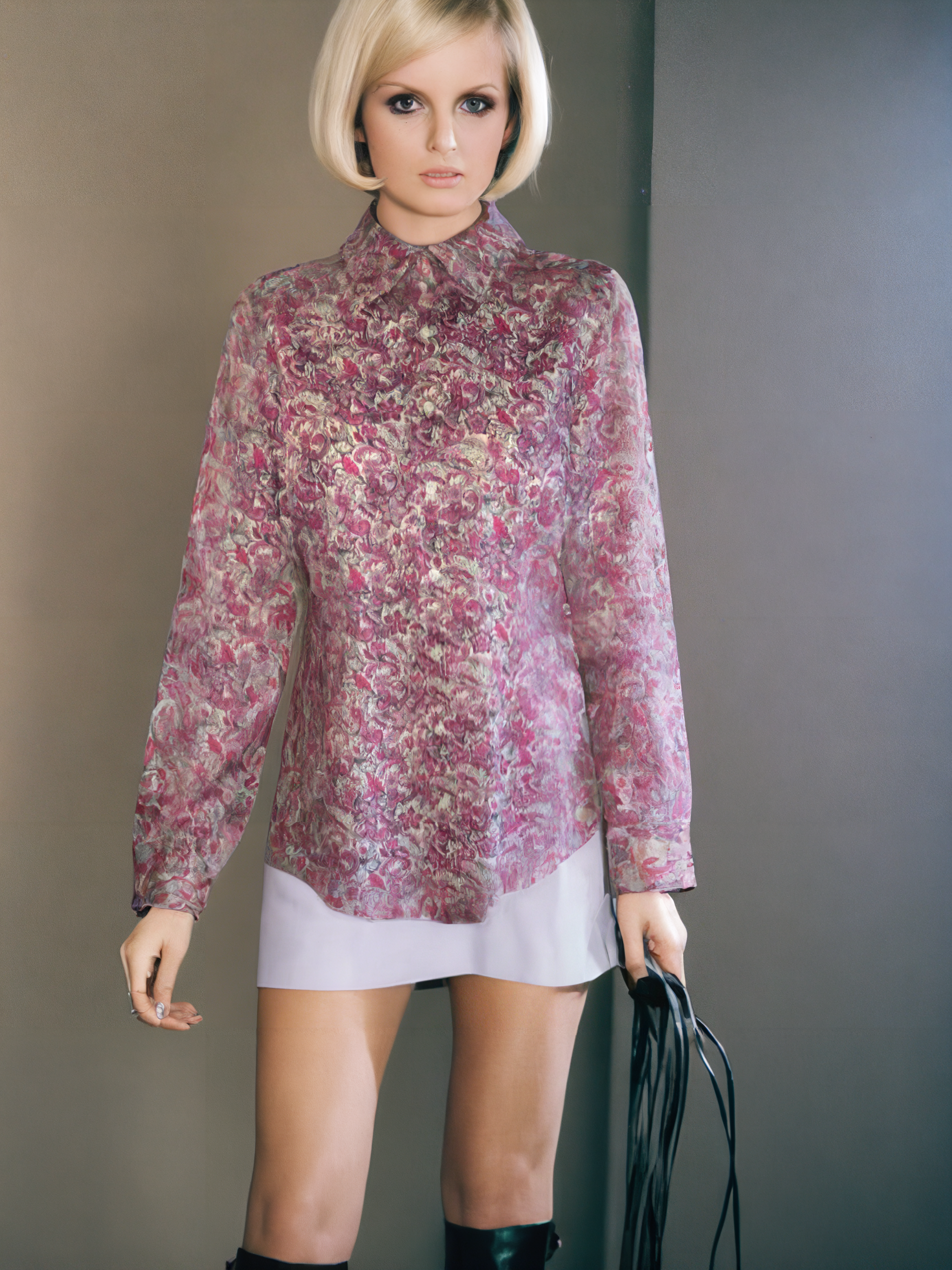 Vintage Mod Paisley Shirt