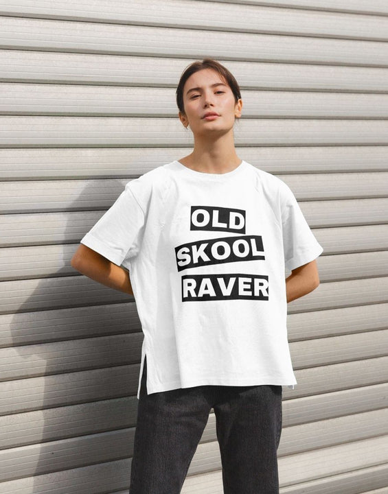 Old Skool Raver Organic Cotton T Shirt