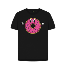 Relaxed Graphic T Shirt Happy Days Black