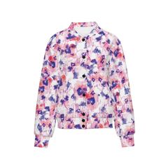 Floral Bomber Jacket