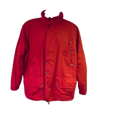 Vintage 80s Fila Magic Line Coat Red