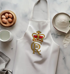 King Charles Royal Organic Cotton Kitchen Apron