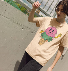 Summer Ice Cream Graphic T-Shirt