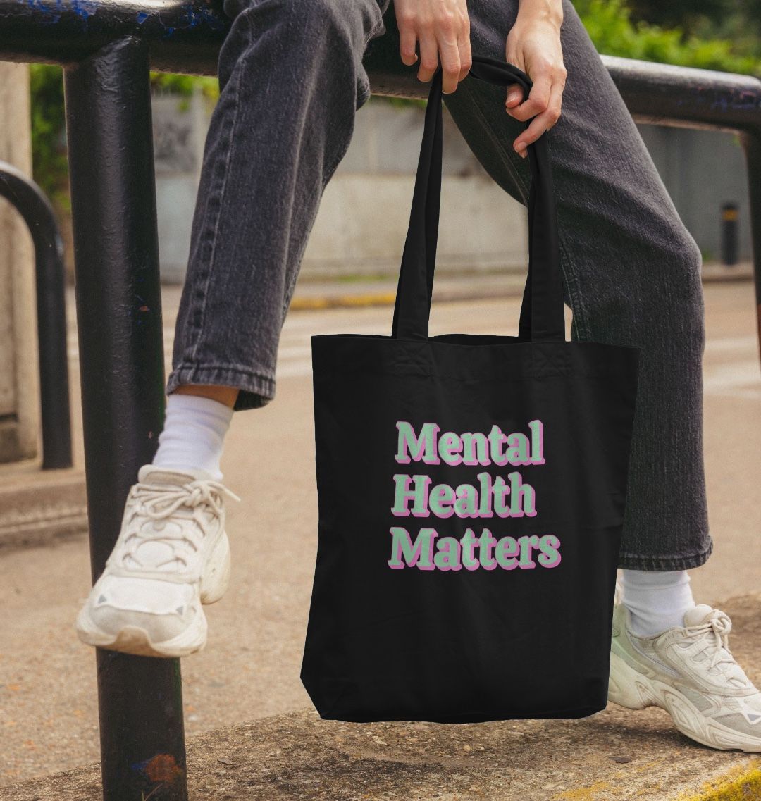 Mental Health Matters Organic Cotton Tote Bag