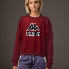 80s Kappa Vintage Sweatshirt Red