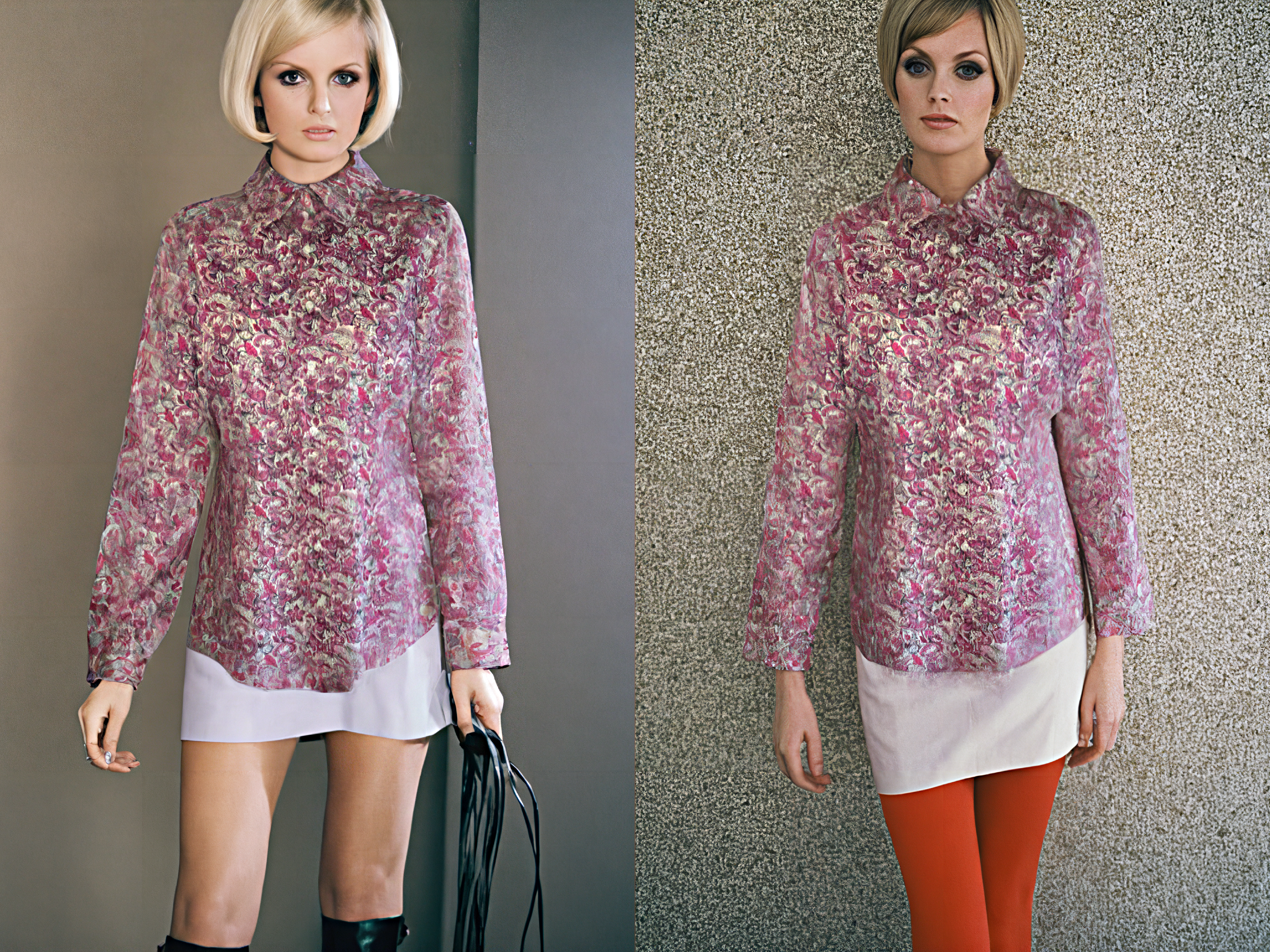 Vintage Mod Paisley Shirt