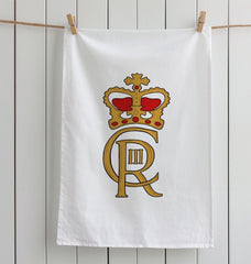 King Charles Royal Organic Cotton Tea Towel