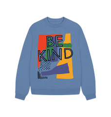 80s Retro Be Kind Crewneck Sweatshirt Solent