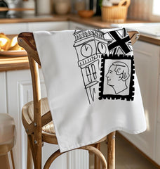 Celebrate The British Monarchy Organic Cotton Tea Towel