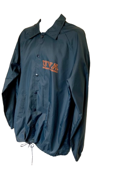 Vintage Collegiate UVA College Windbreaker Jacket