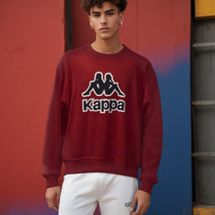 80s Kappa Vintage Sweatshirt Red