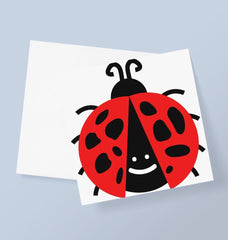 Ladybird Greetings Card