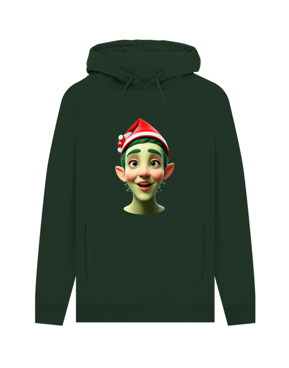 Christmas Elf Graphic Hoodie