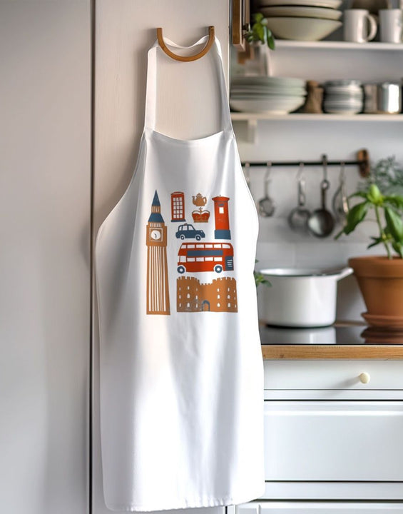 London Kitchen Apron Organic Cotton