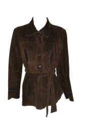 70s Vintage Suede Western Jacket Boho Cowgirl Festival