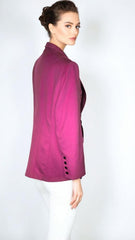 Vintage Oversized Blazer 80s Pink Jacket