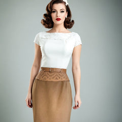 Vintage Rockabilly Skirt Wool