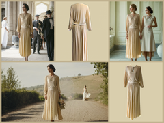 Vintage Maxi Dress Couture Designer