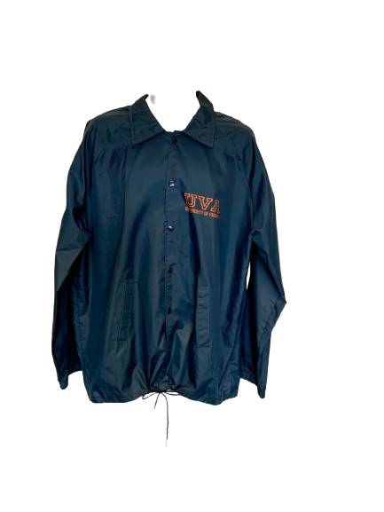 Vintage Collegiate UVA College Windbreaker Jacket