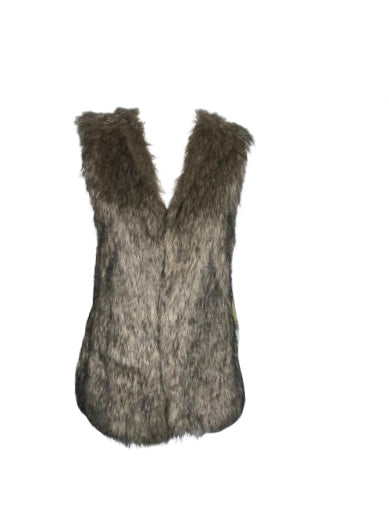 Vintage Faux Fur Vest Gilet