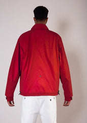 Vintage 80s Fila Magic Line Coat Red