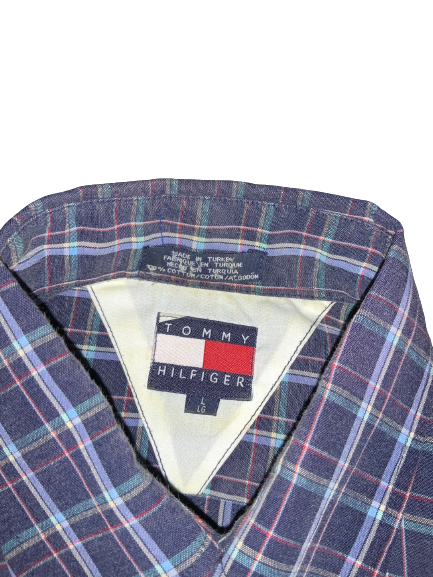 Vintage 90s Tommy Hilfiger Shirt Check