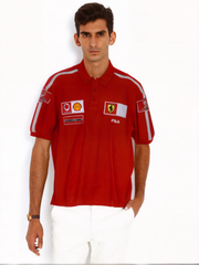 Y2K Vintage F1 Ferrari Polo Shirt