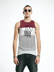 Mens Graphic Tank Top Vest