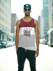 Mens Graphic Tank Top Vest