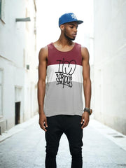 Mens Graphic Tank Top Vest