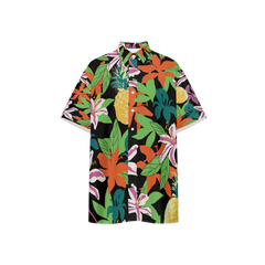 Retro Unisex Hawaiian Short Sleeve Shirt