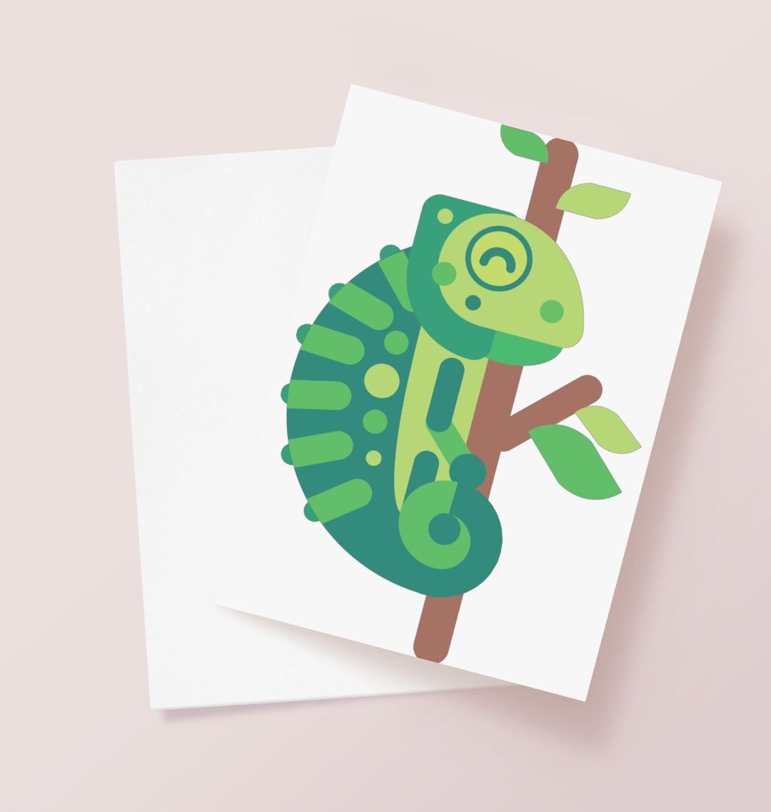 Centipede Greetings Card