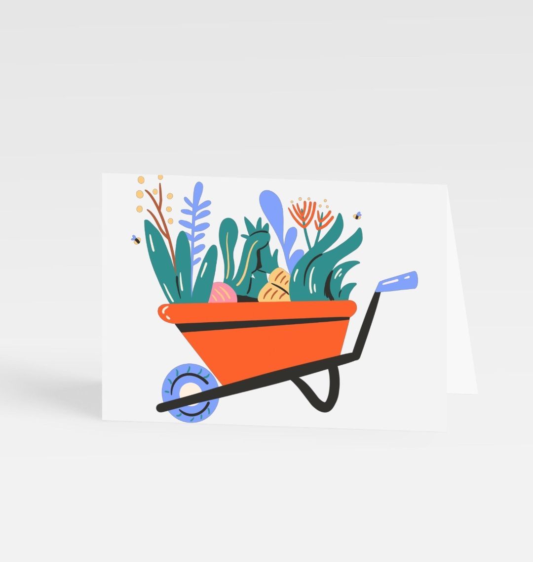 The Gardener Greetings Card