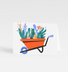 The Gardener Greetings Card