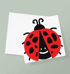 Ladybird Greetings Card