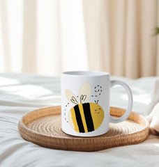 Natural Ceramic Mug Buzz Bee