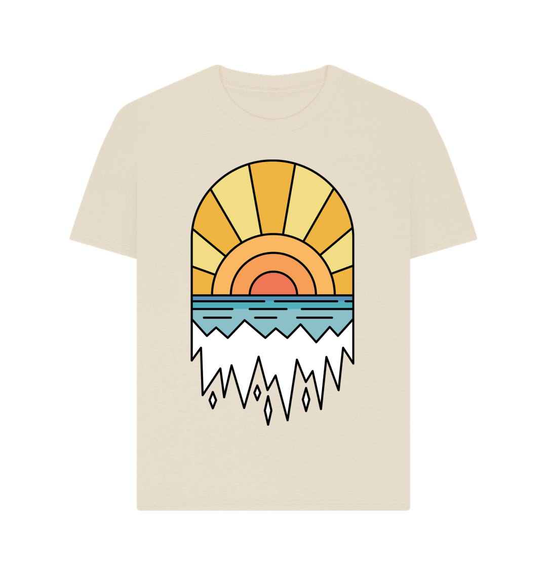 Climate Change Awareness Graphic T Shirt Oat