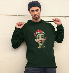 Christmas Elf Graphic Hoodie