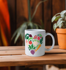 Love My Garden Natural Ceramic Mug