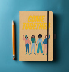 Kraft Notebook Come Together Graphic